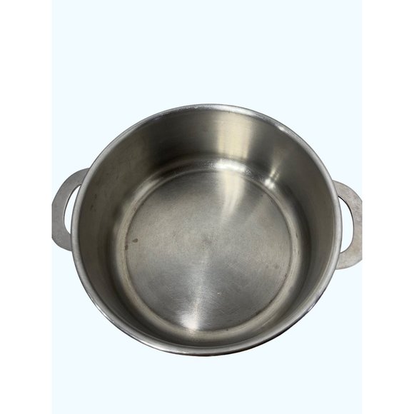 Copco Aluminum Core Flat Bottom Stainless Steel Stock Pot Pan - Picture 2 of 6